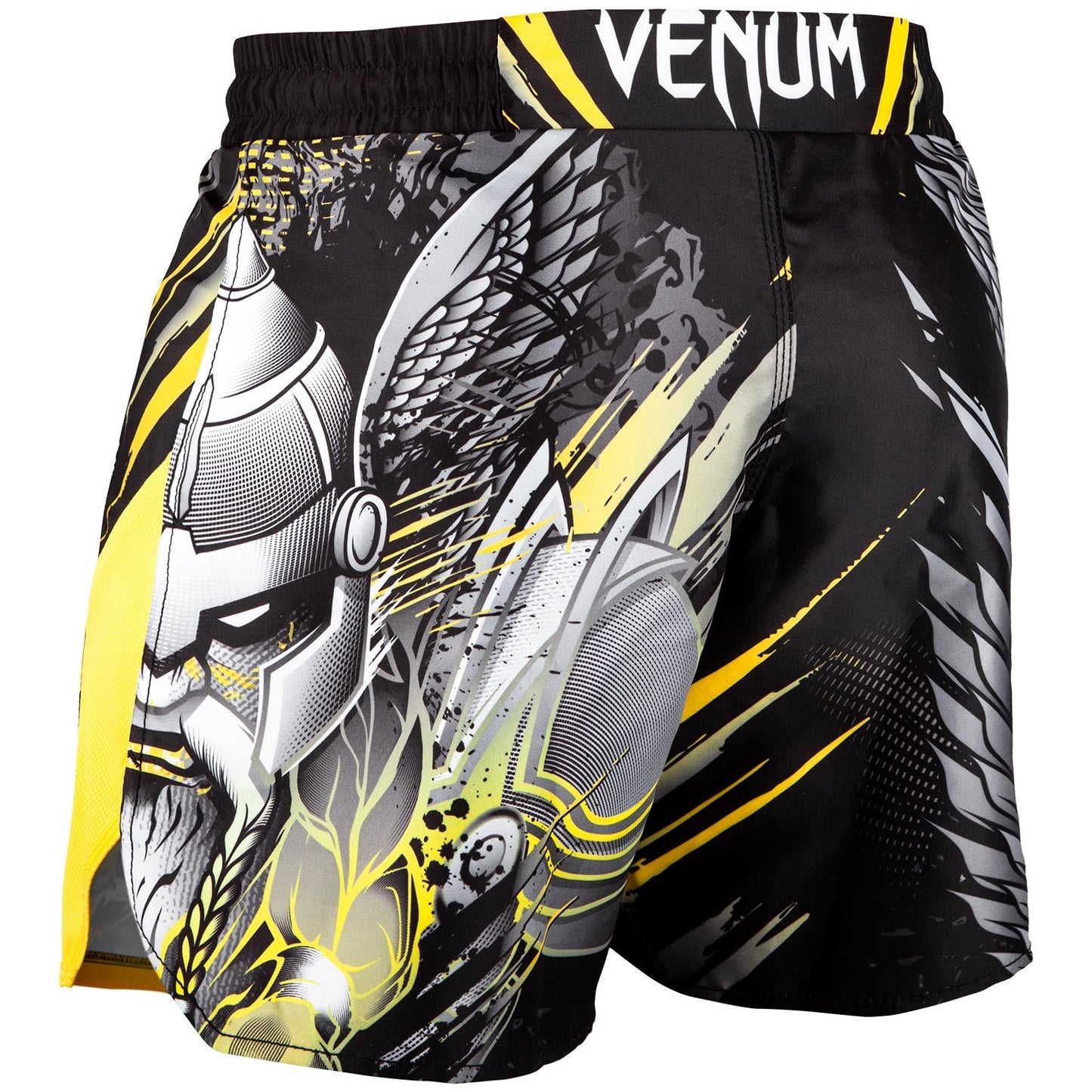 Venum Viking 2.0 short fightshorts - Black/Yellow