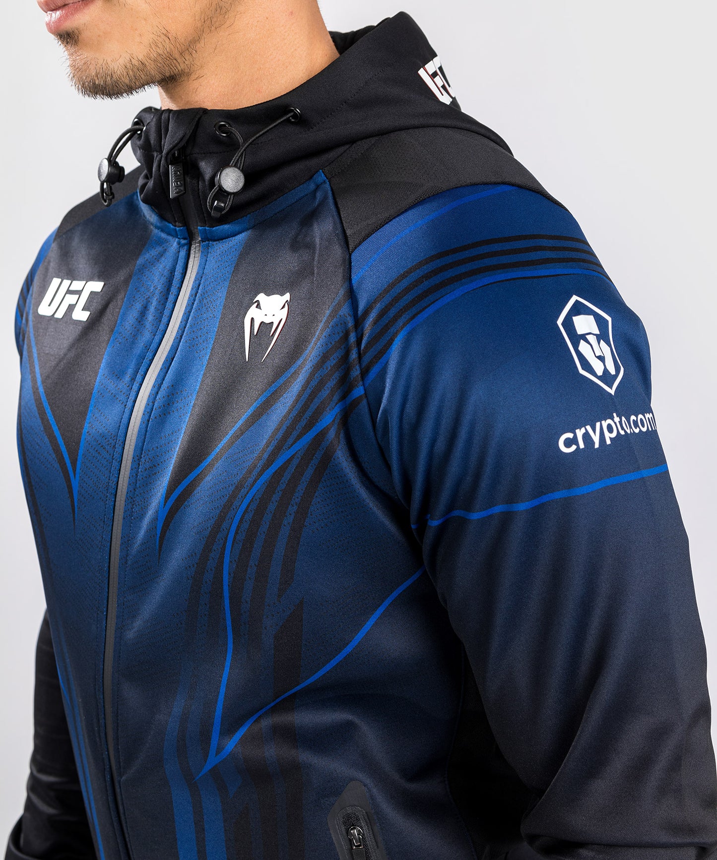 Sweatshirt à Capuche Homme UFC Venum Authentic Fight Night 2.0 - Midnight Edition