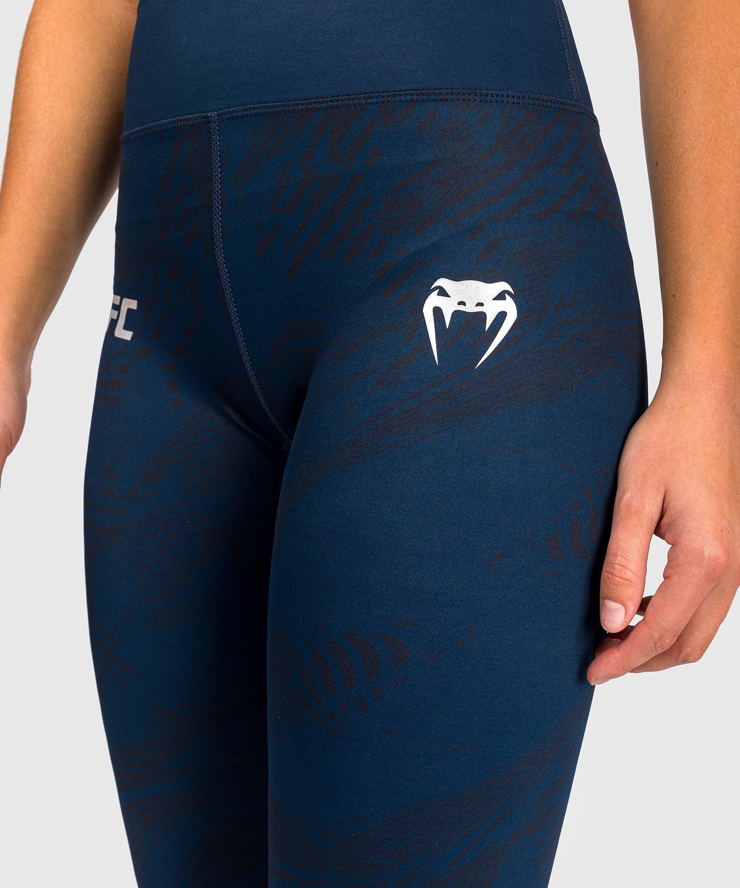 Leggings Performance pour Femmes UFC Fusion by Venum Fight Week - Bleu Océanique