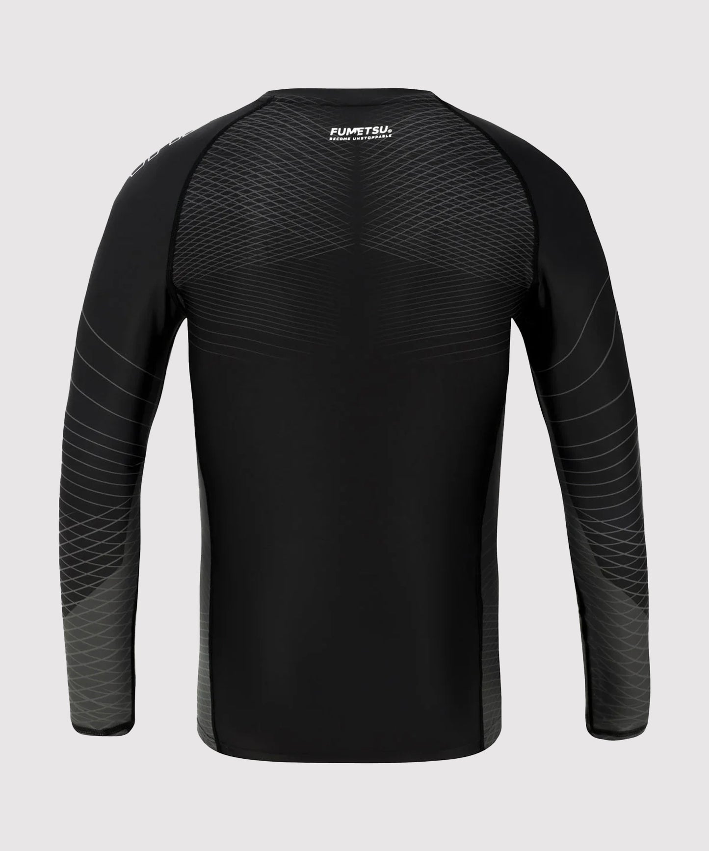 Fumetsu Competitor Mk2 Rashguard de Manga Larga - Negro/Negro
