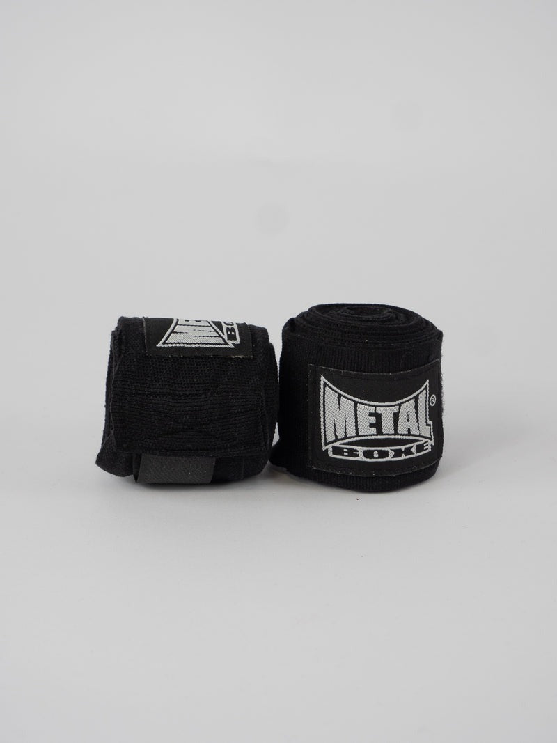 Boxbandagen Metal Boxe - Schwarz - 2,5 m