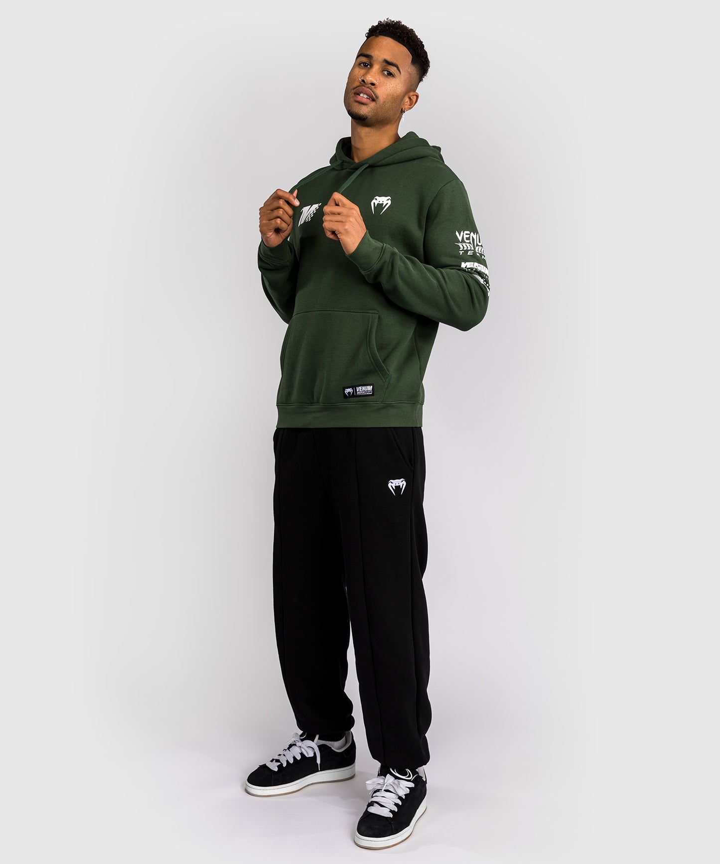 Venum Motorsport Hooded Sweatshirt - Deep Forest