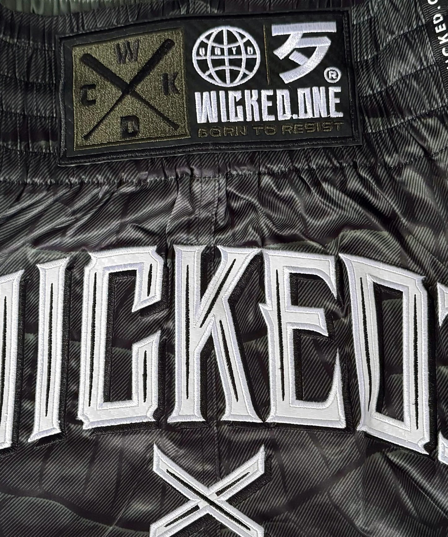 Wicked One Caïman Muay Thai Shorts - Khaki