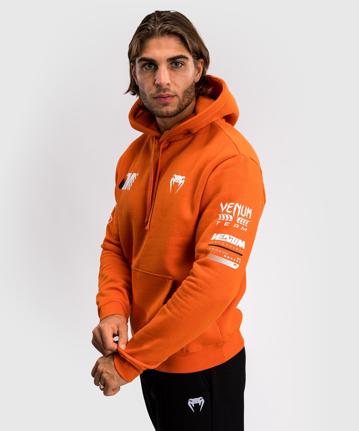 Venum Motorsport Hooded Sweatshirt - Tangerine