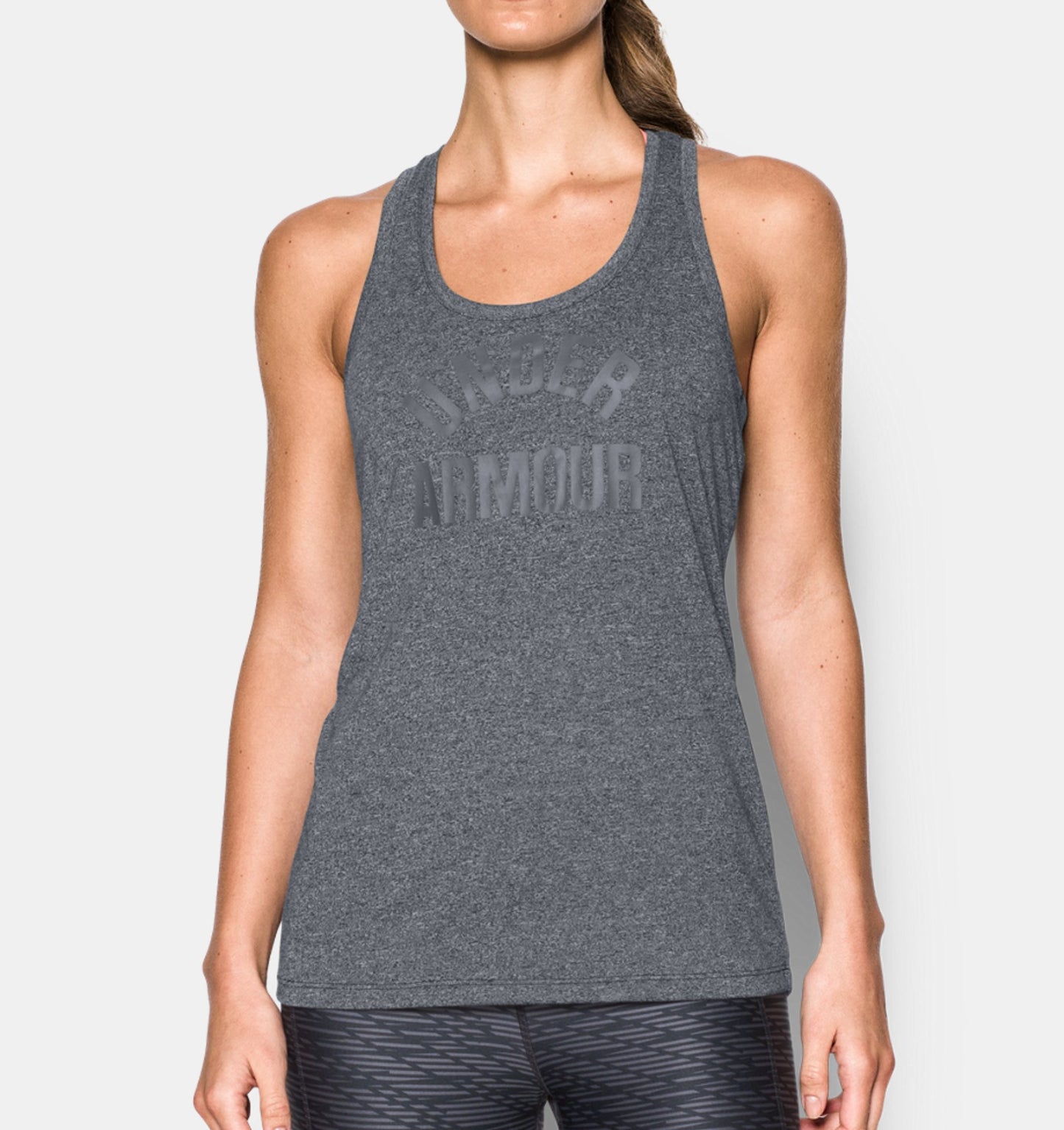 Débardeur Femme Under Armour Threadborne - Gris Chiné