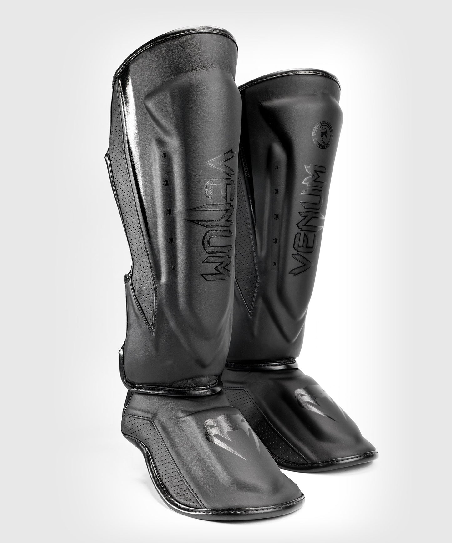 Protège-Tibias Venum Elite Evo - Noir/Noir