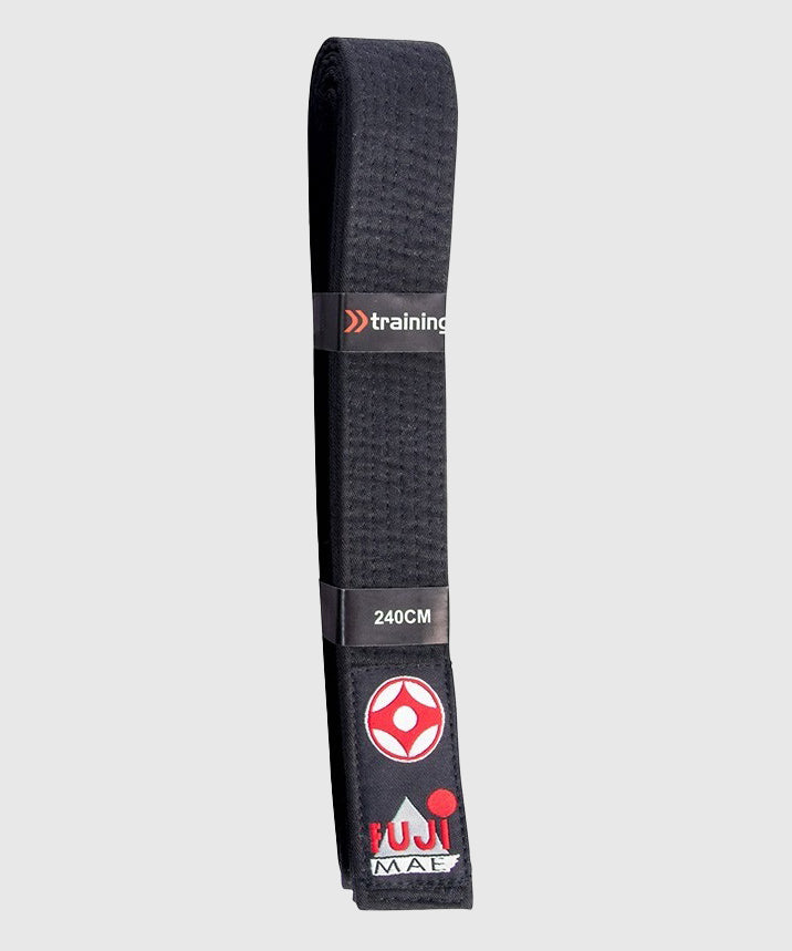 Ceinture Kyokushin Fujimae - Noir