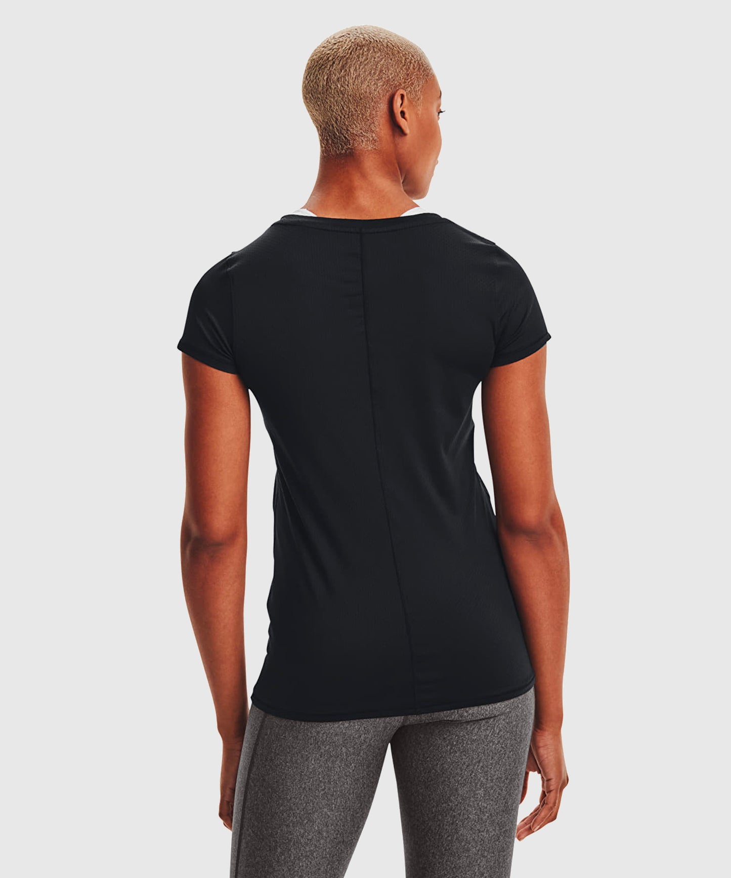 T-Shirt Under Armour Heatgear® Armour Pour Femme - Noir