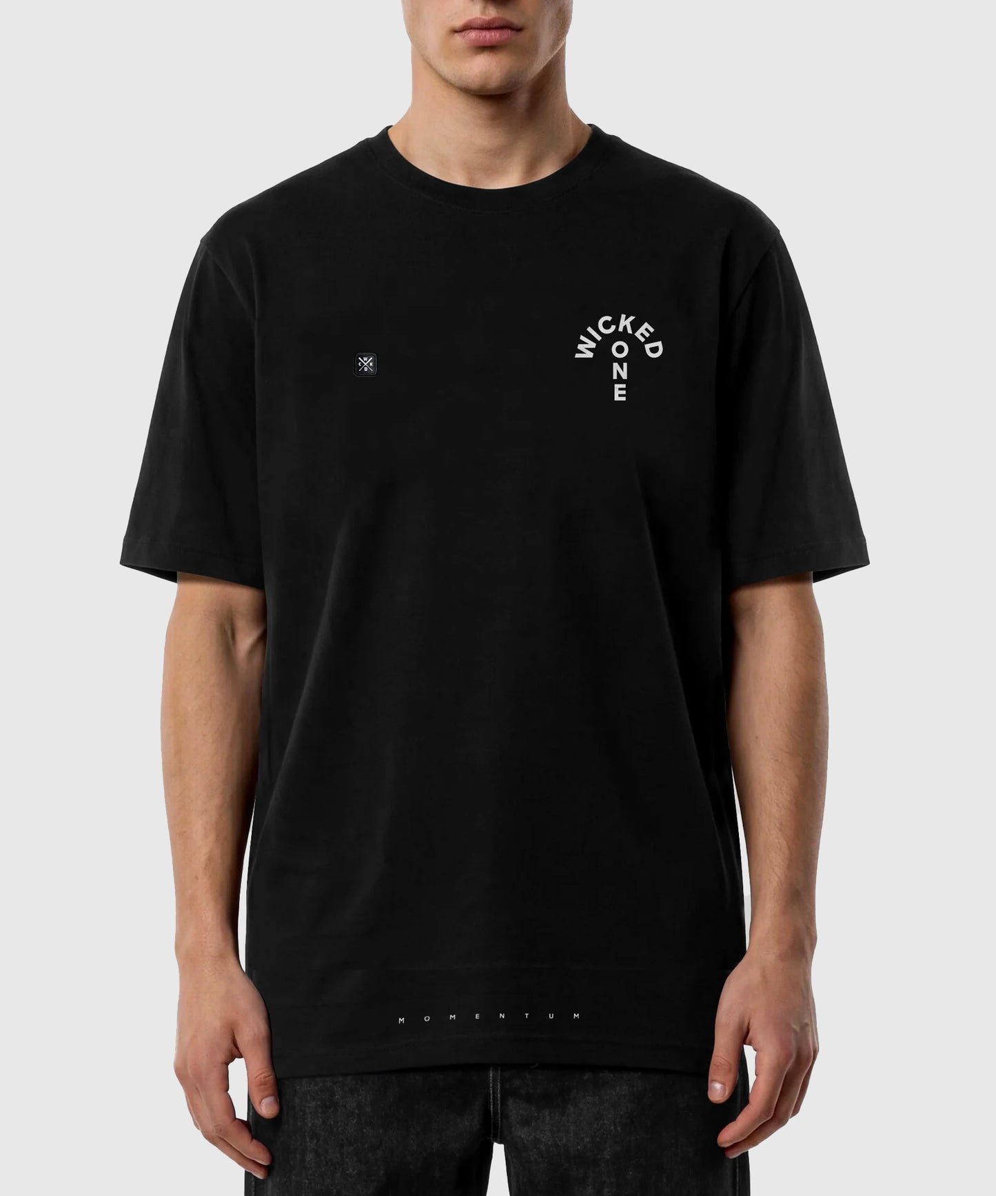 T-Shirt Oversize Wicked One Meteor - Noir
