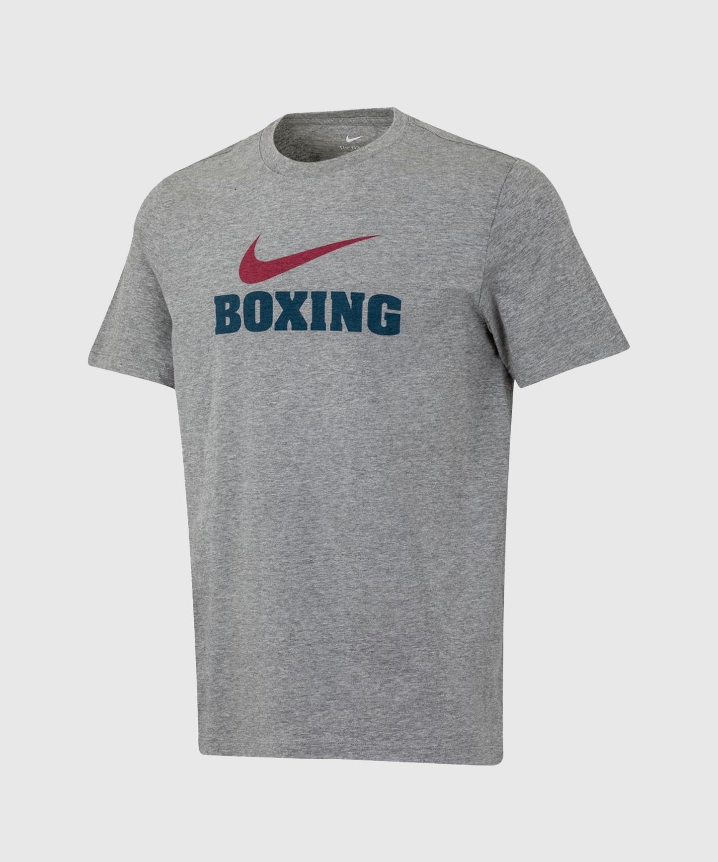 Nike Boxing Rawdacious T-Shirt – Dark Grey Heather/Red