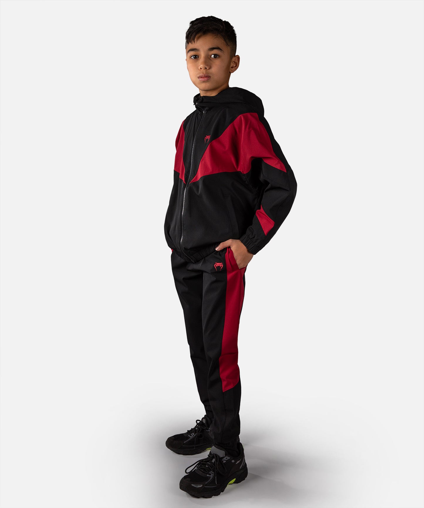 Venum Vectra Trainingsjacke für Kinder - Schwarz/Rot