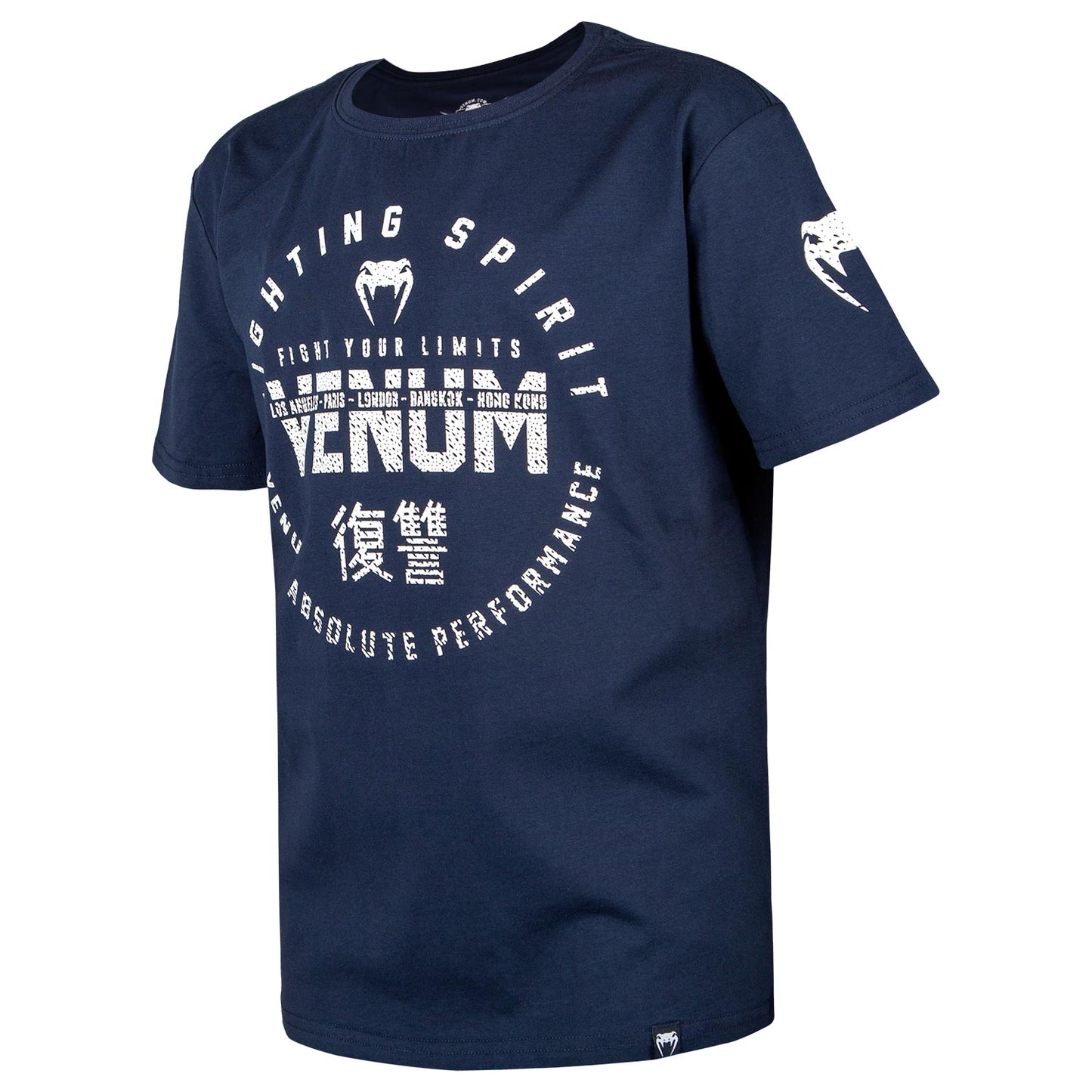 T-shirt Enfant Venum Signature Kids - Bleu Marine