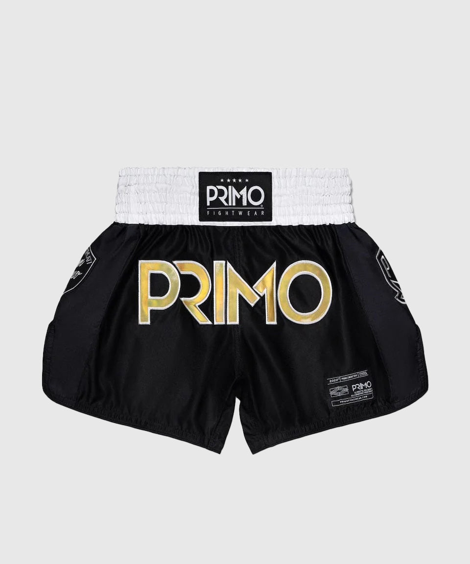 Short De Muay Thai Primo Special Edition - Melrose Og - Noir