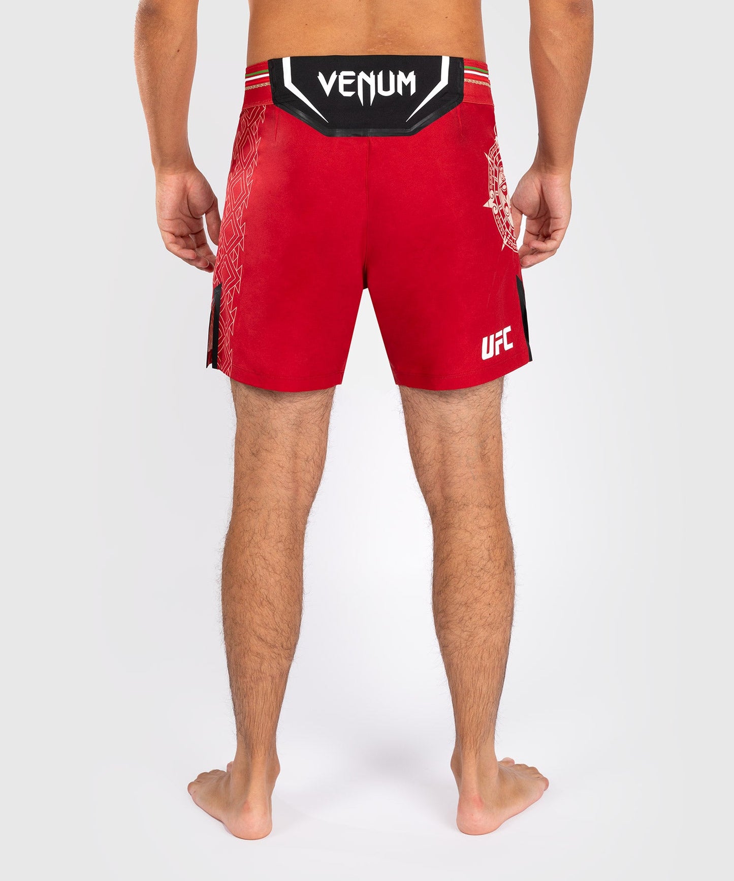 Noche UFC by Venum Authentic Fight Night Short for Men - Short Cut - Red
