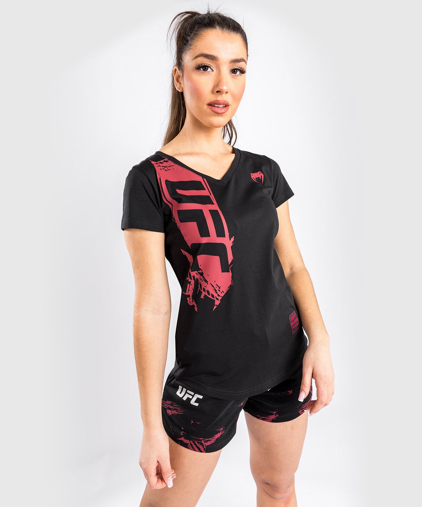 T-Shirt UFC Venum Authentic Fight Week 2.0 - For Women - Black/Red