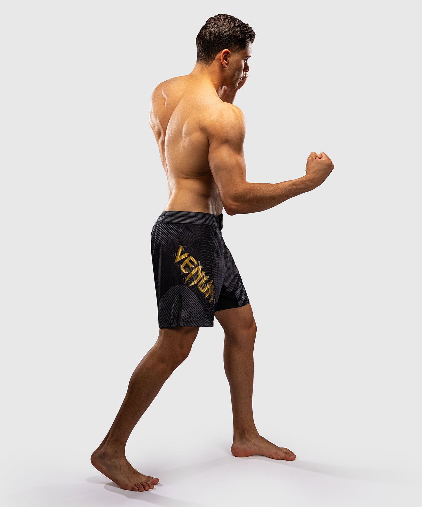 Venum Galactic 3.0 Fight Shorts - Black/Gold