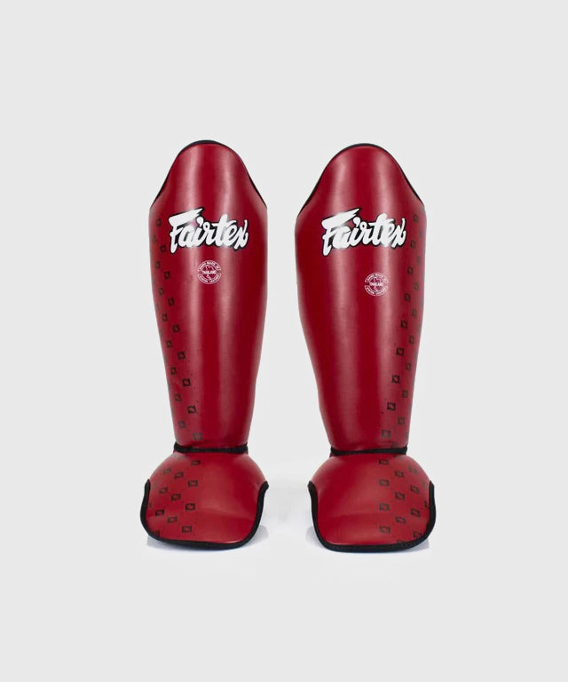 Fairtex Sp5 Shin Guard - Red