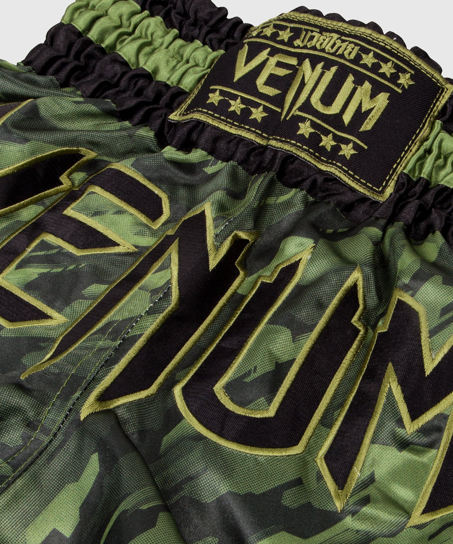 Venum Tecmo Muay Thai Short - Khaki - Exclusive