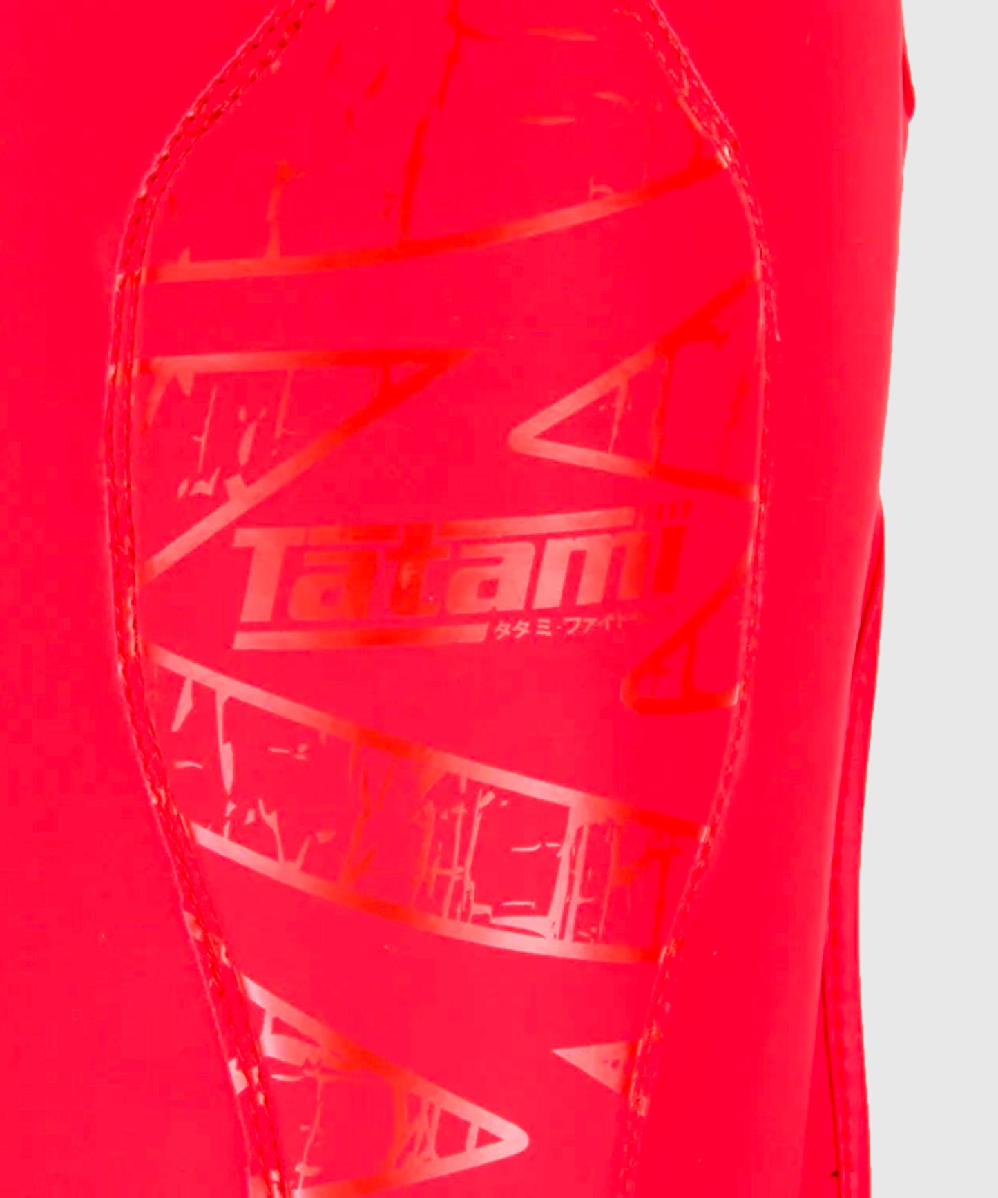 Protège-Tibiastatami Fightwear Obsidian - Rouge