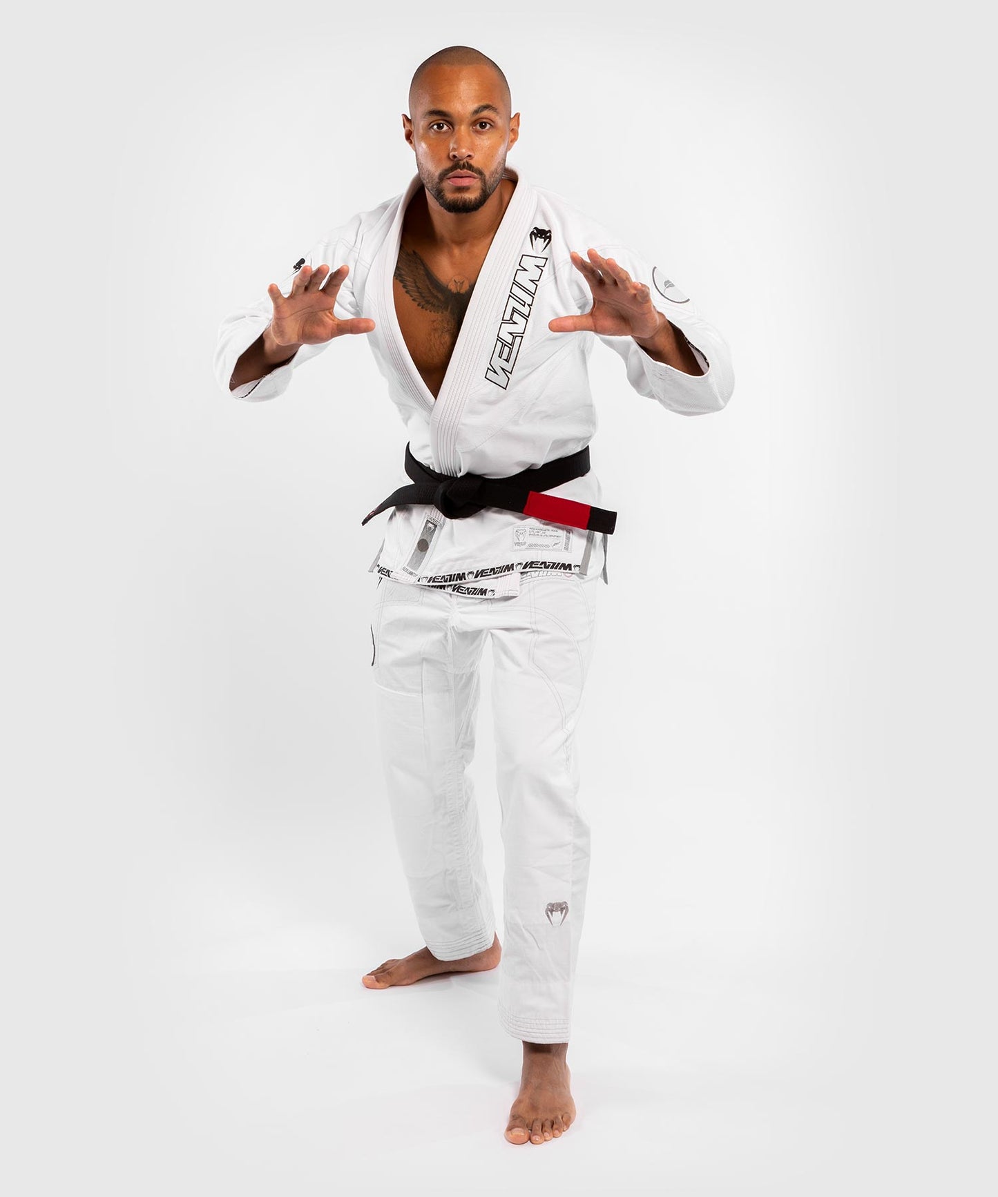 Kimono de BJJ Venum Elite Light 3.0 - Blanc