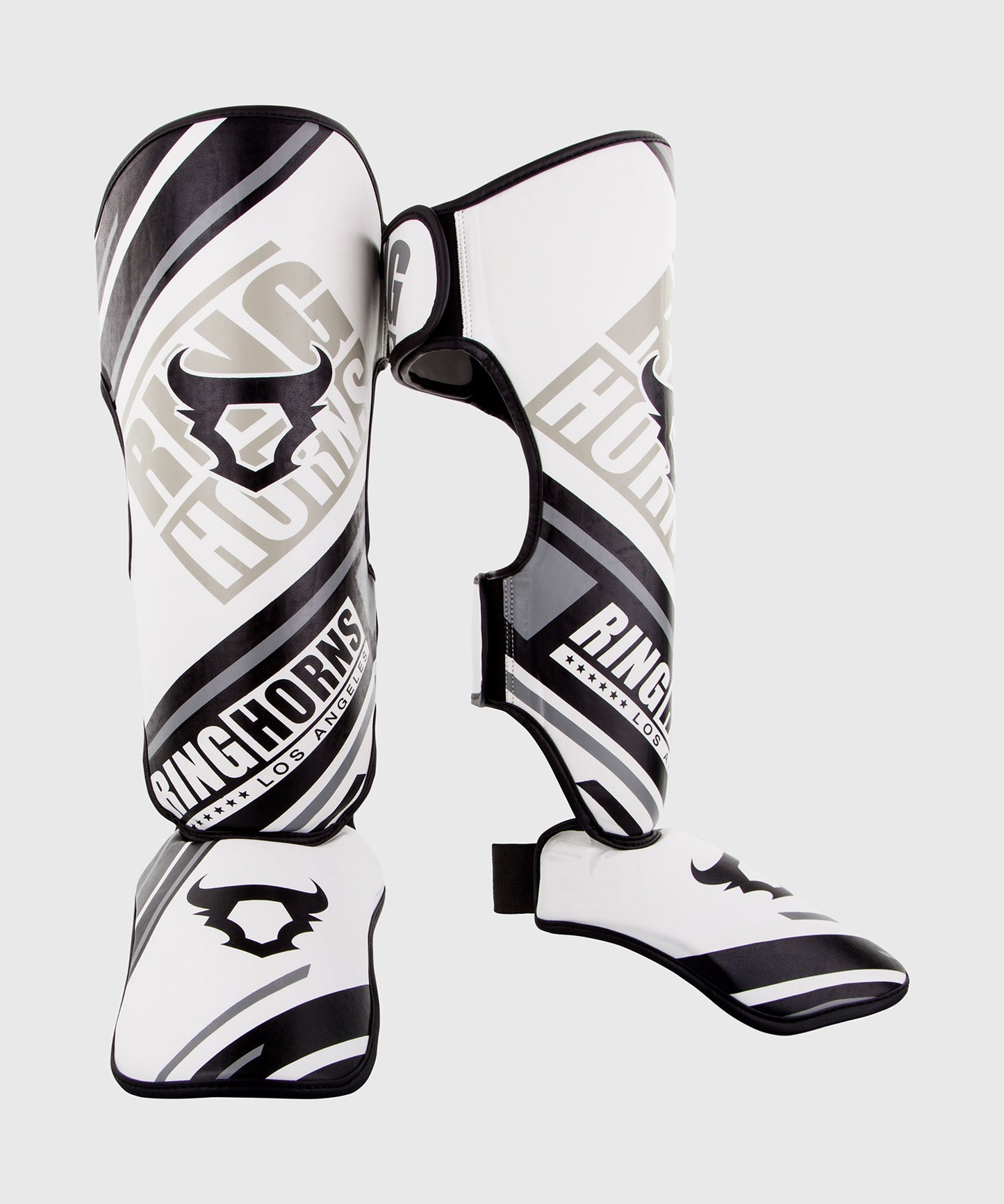 Ringhorns Nitro Shin and Foot Protectors - White