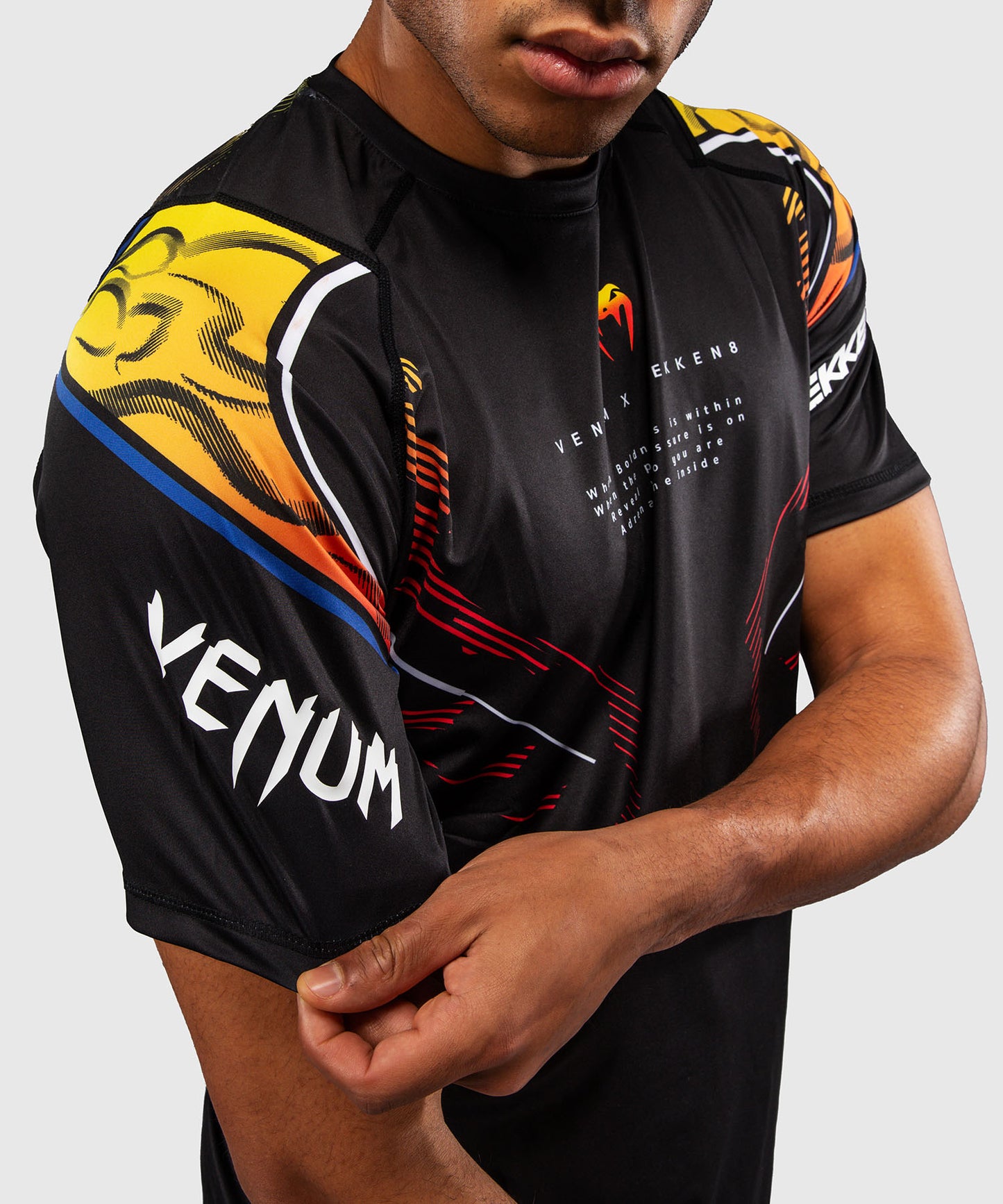 T-shirt Dry Tech Yoshimitsu Venum x TEKKEN 8 - Noir/Orange