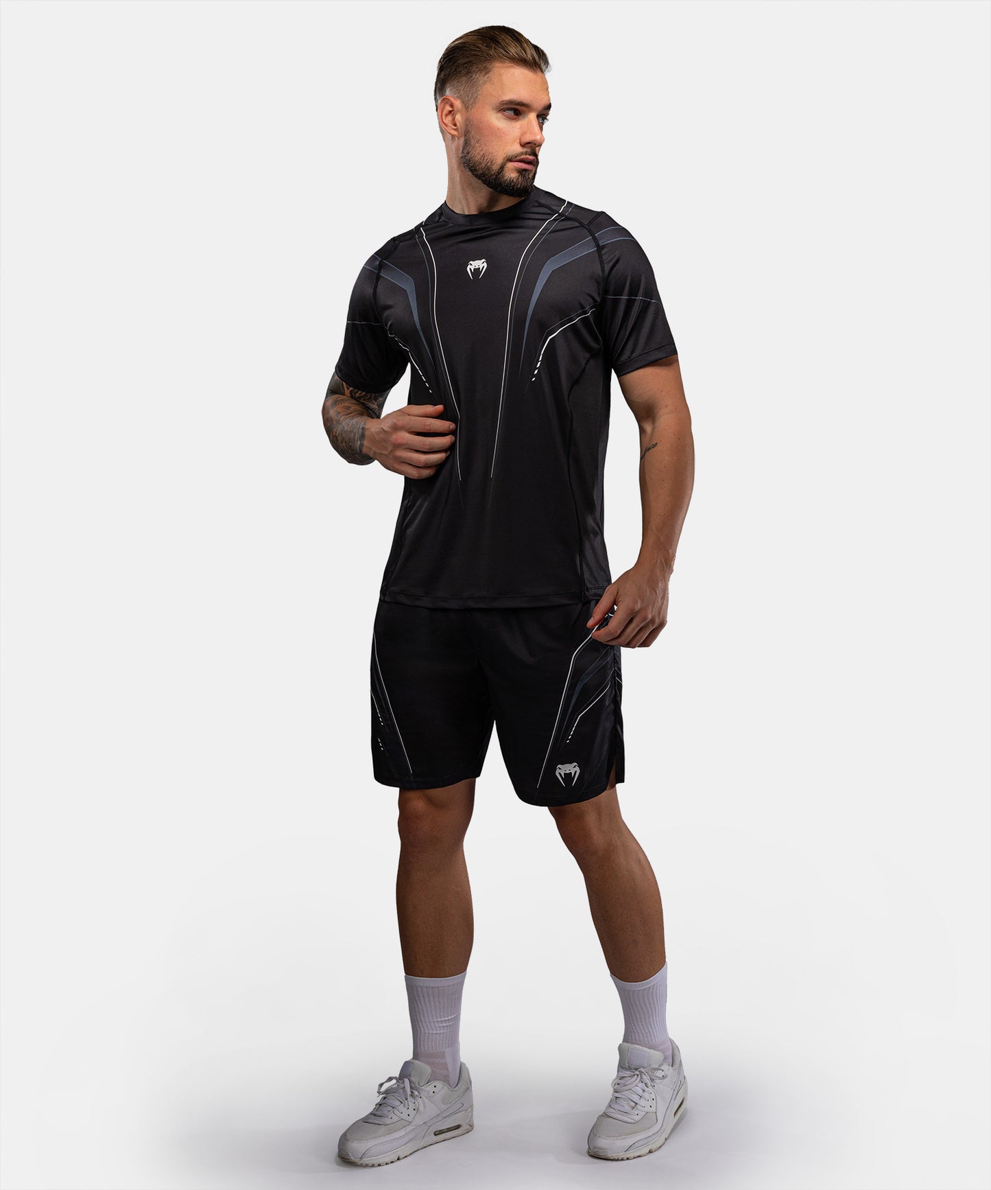 Venum Streamline Maglietta Dry Tech – Nero/Bianco