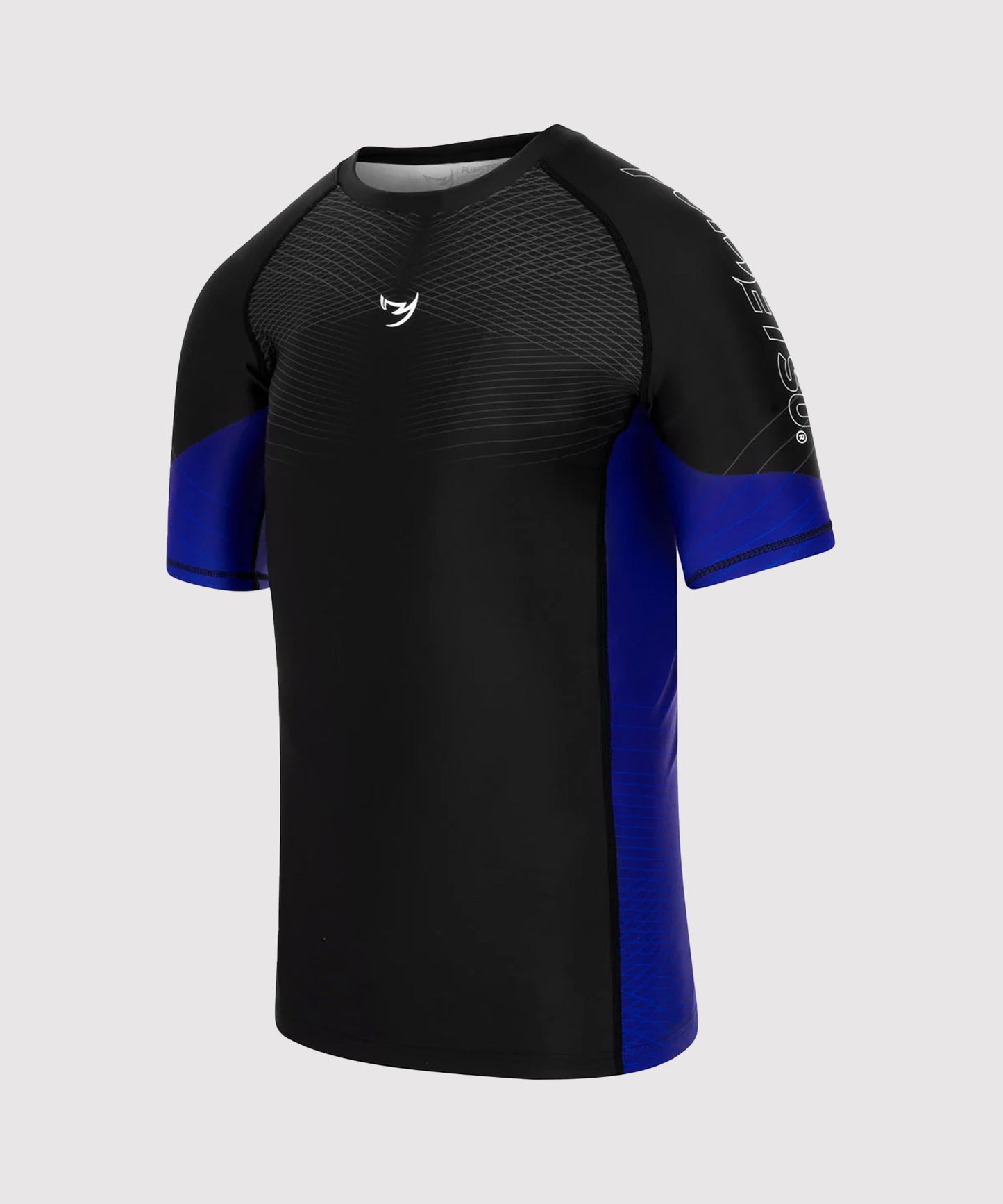 Fumetsu Competitor Mk2 Rashguard de Manga Corta - Negro/Azul