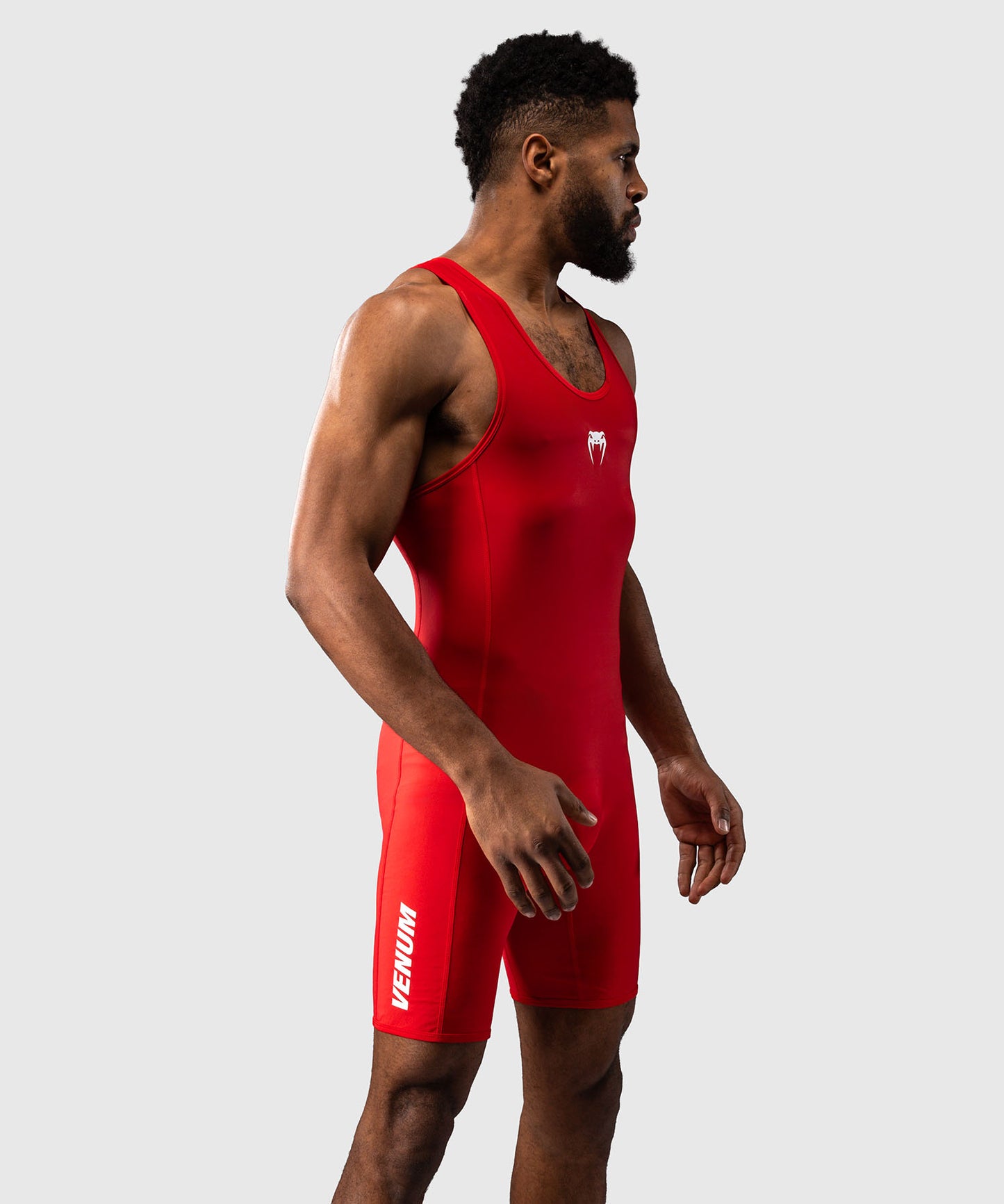 Venum Challenger Men's Wrestling Singlet - Red
