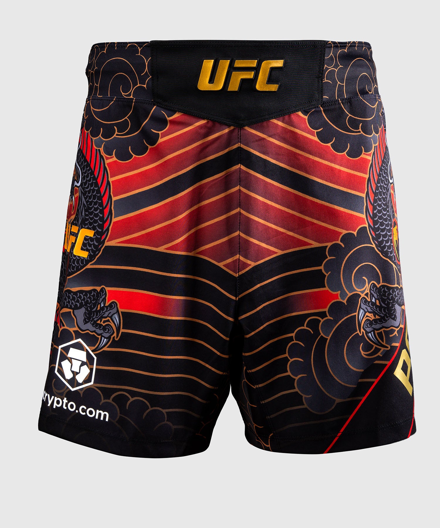 Men's UFC Unrivaled by Venum Red Alexandre Pantoja Short fit Fight