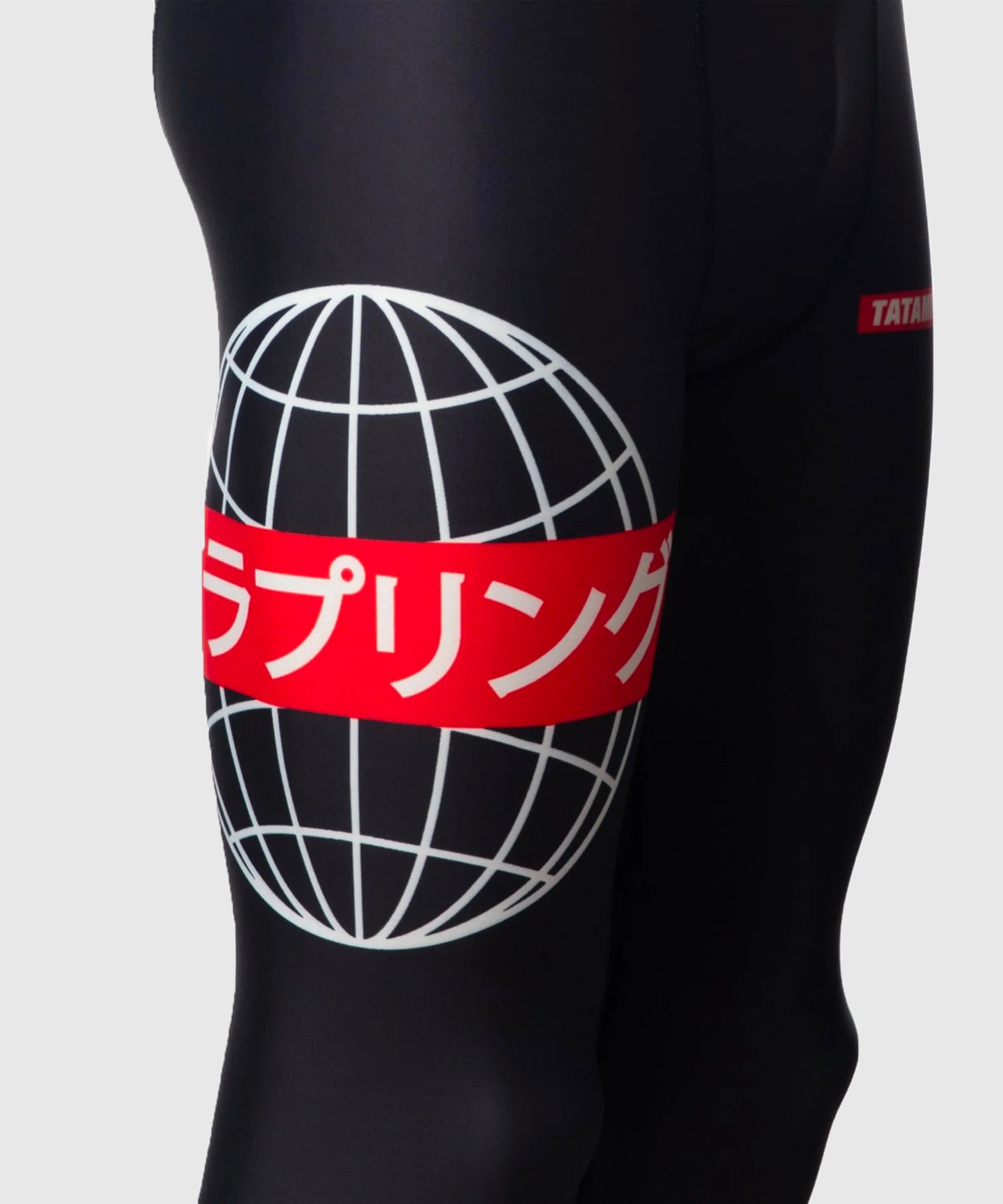 Pantalon de Compression Tatami Fightwear Global - Noir