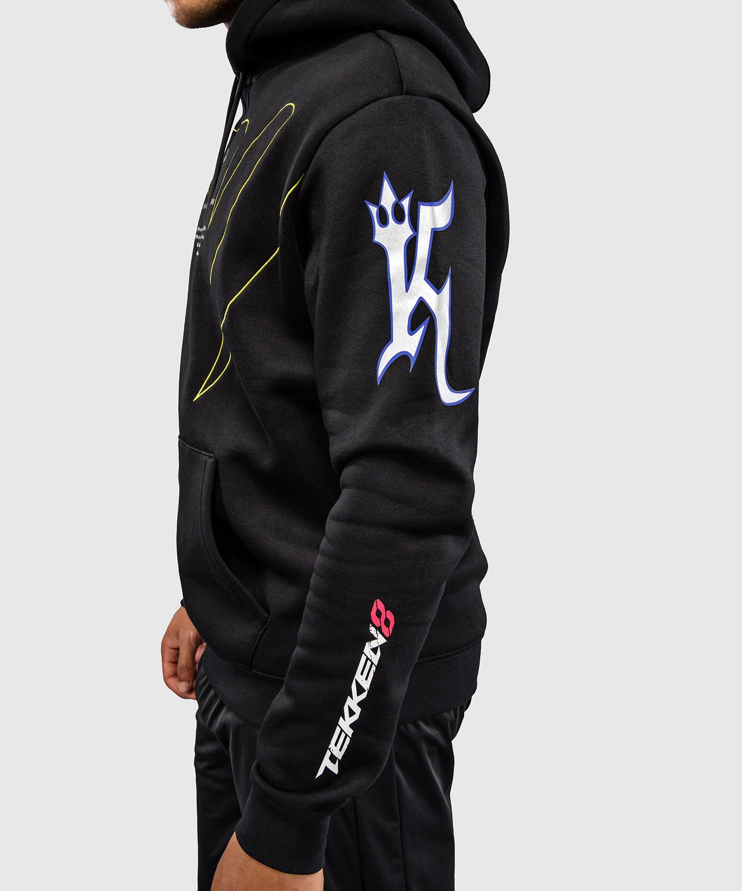 Venum x TEKKEN 8 Pullover Hoodie - King - Black/Yellow