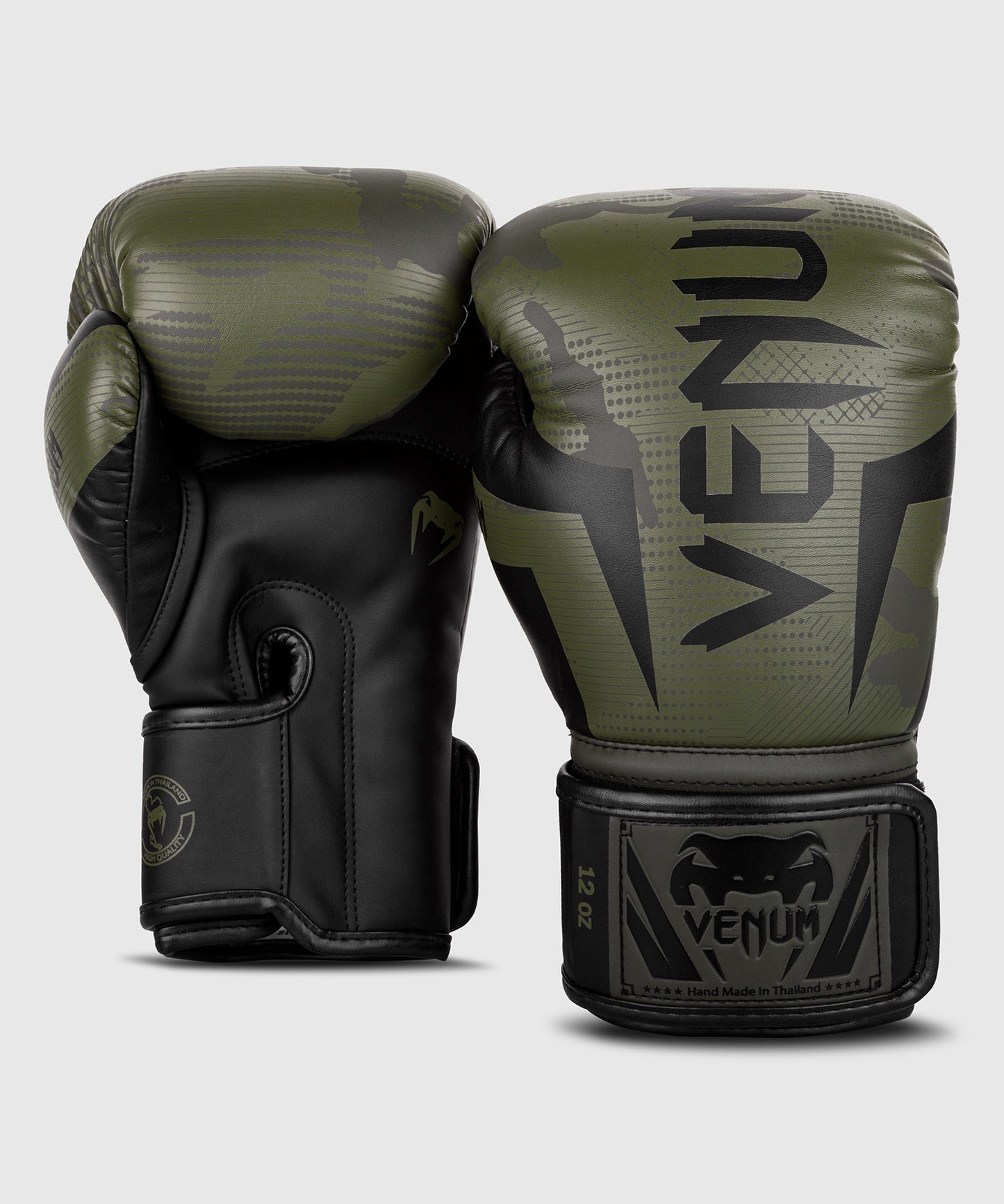 Gants de boxe Venum Elite – Kaki/Camo