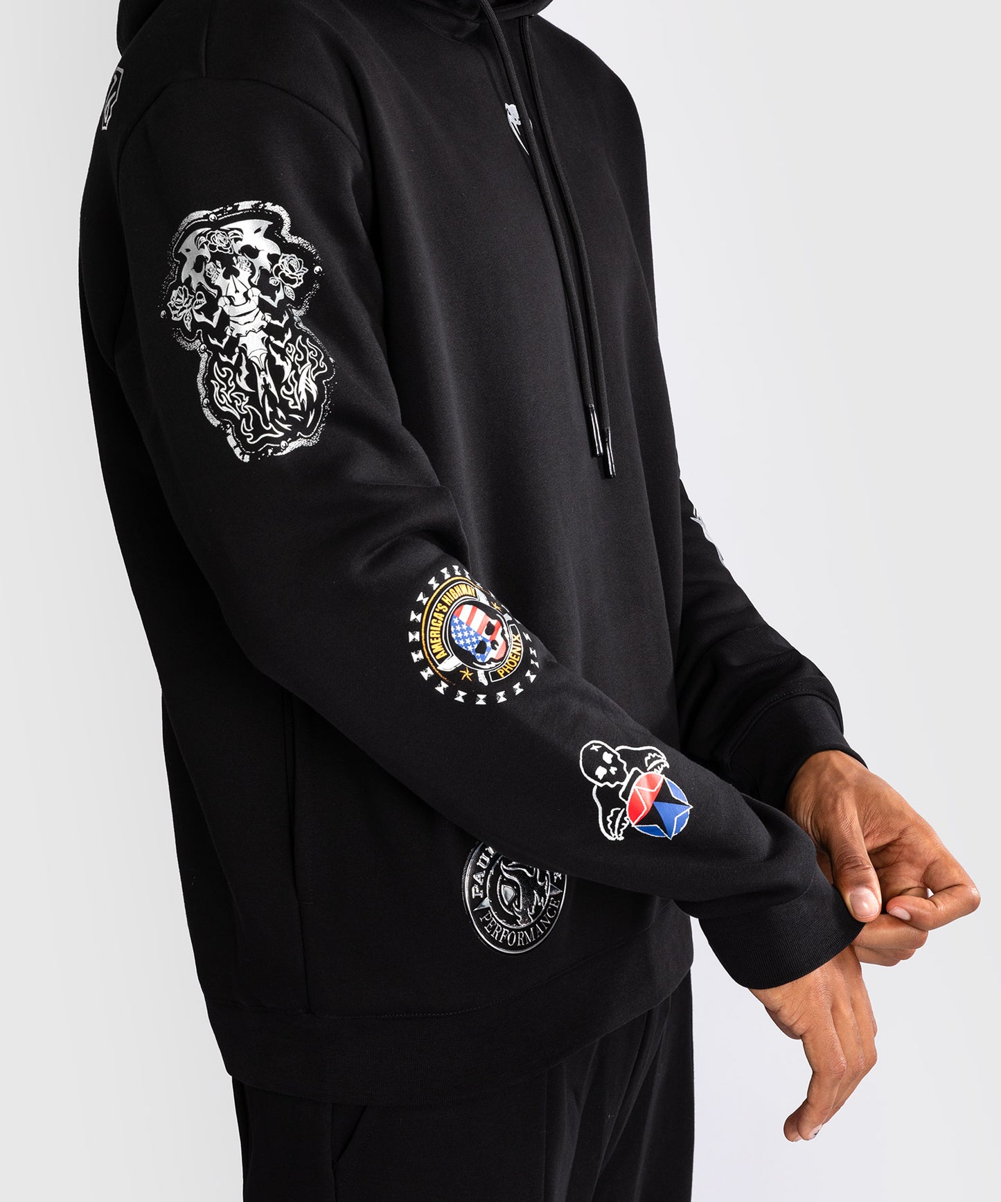 Hooded sweatshirt - Venum x Tekken 8 - Paul Phoenix - Black