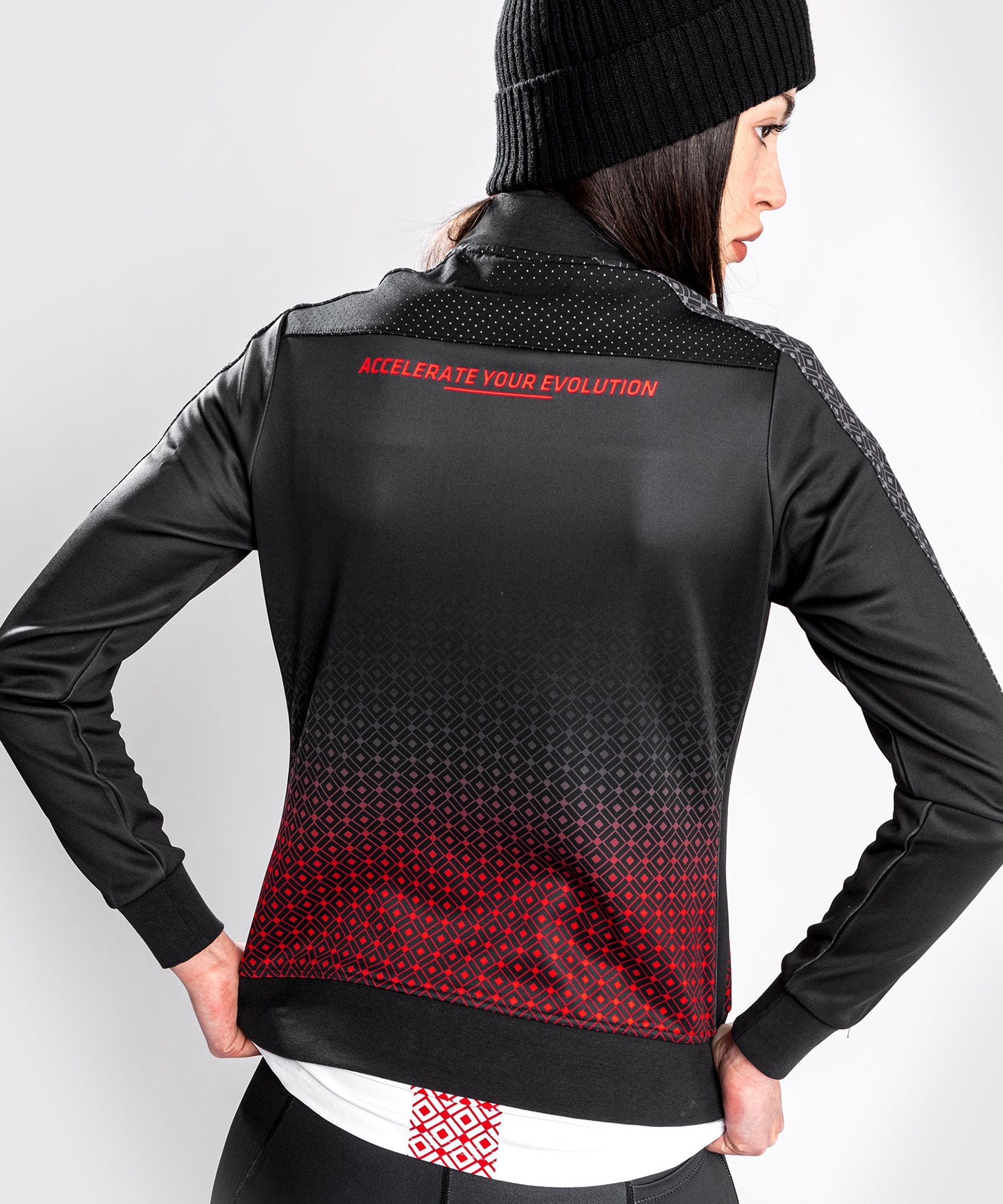 Venum Performance Institute UFC Jacke - Damen - Schwarz/Rot