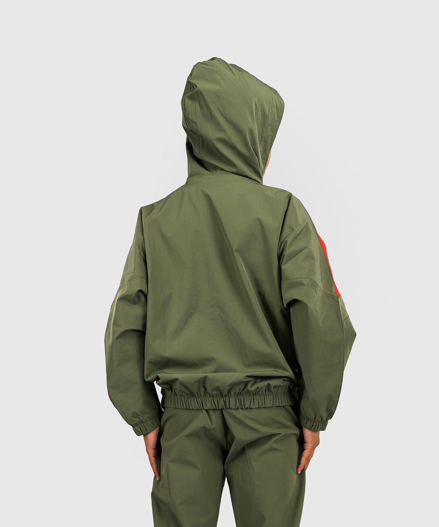 Venum Vectra Children's Track Jacket - Military Green/Orange