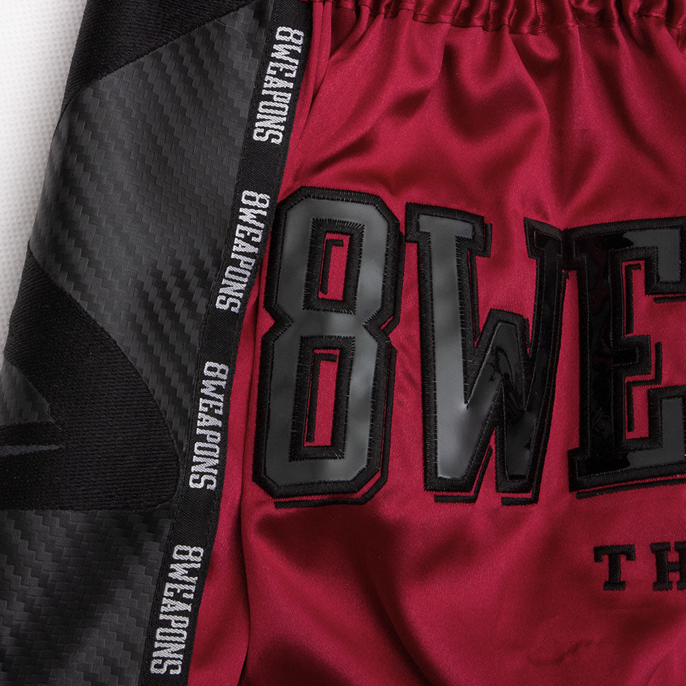 Muay Thai Carbon Shorts - Rot