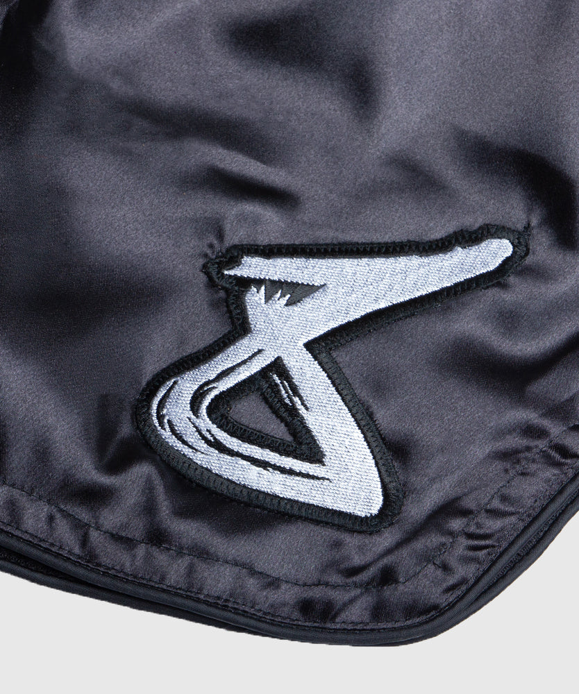 Short de Muay Thai 8 Weapons Strike - Noir/Argent