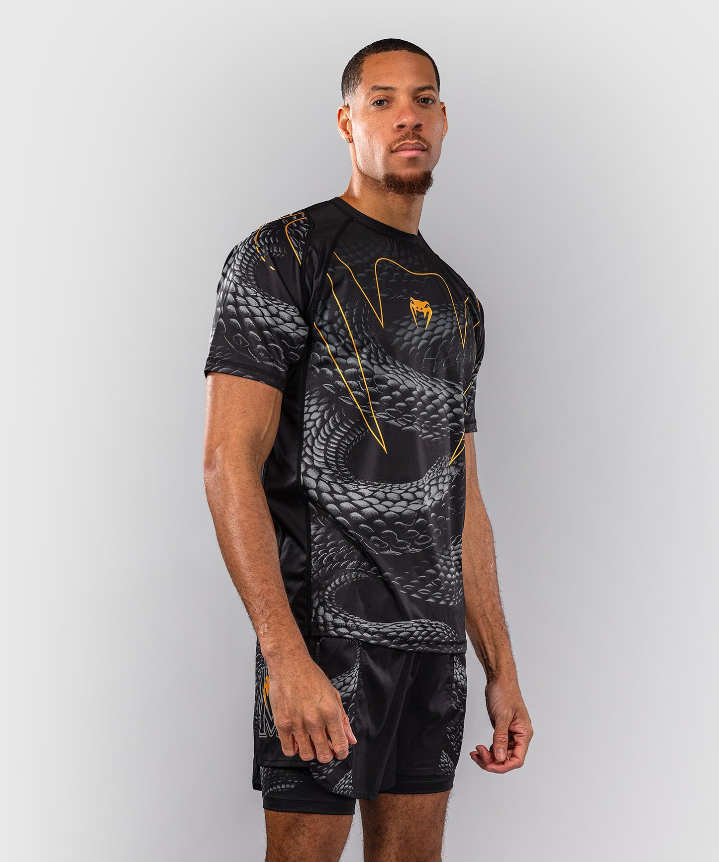 Venum Matupa Maglietta Dry Tech - Nero/Grigio/Oro