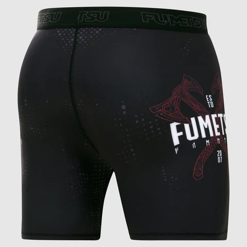 Short de Vale Tudo Fumetsu Berserker - Noir/Rouge