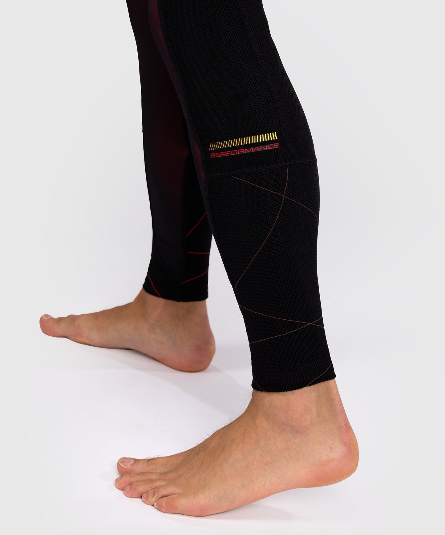Venum Tactical XT Compression Pants - Black/Bordeaux/Gold