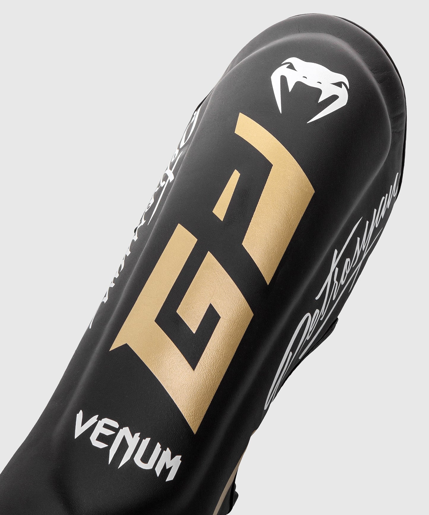 Venum Petrosyan Shinguards - Black/Gold