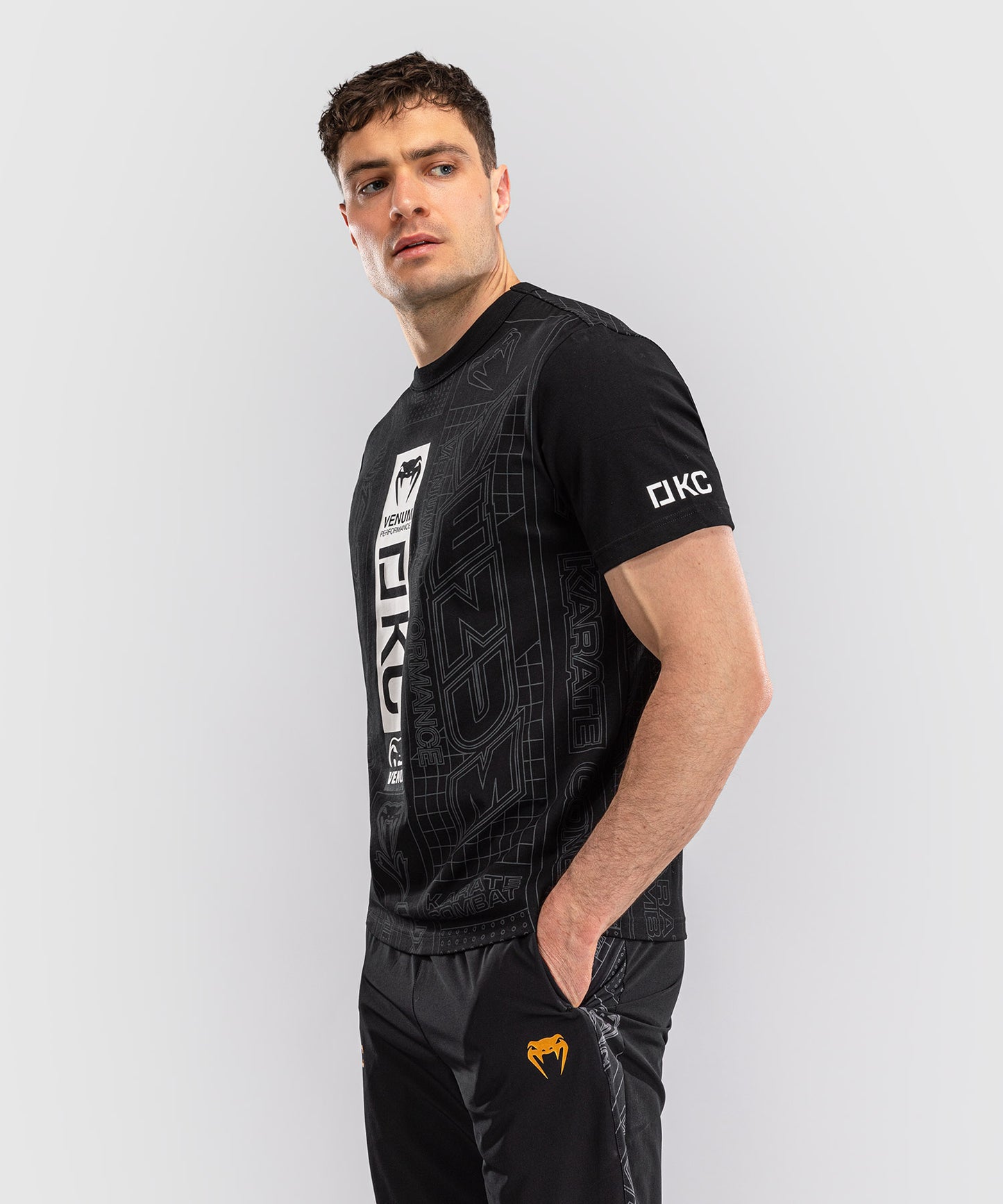 Karate Combat by Venum T-shirt - Black/Grey