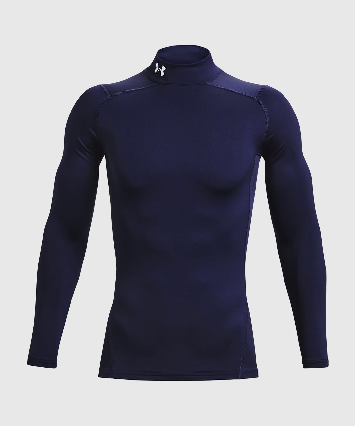 Haut De Compression À Col Montant Under Armour Coldgear - Bleu Marine