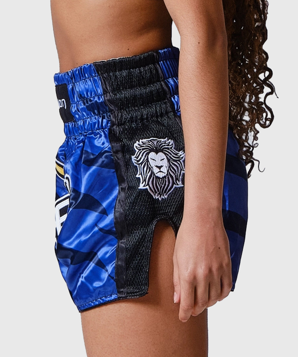 Short De Muay Thai Elion Raja - Bleu Marine