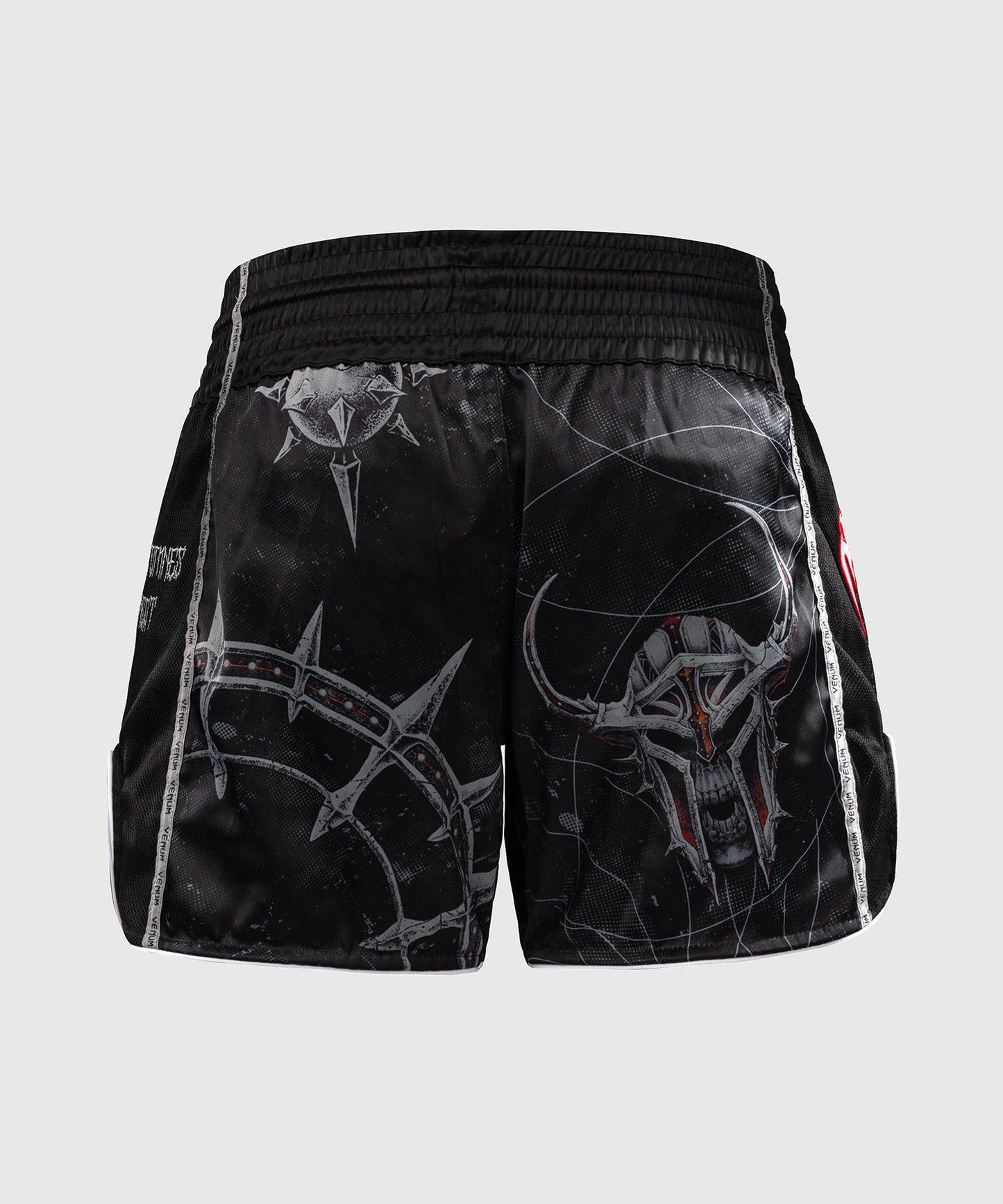 Venum Gladiator 5.0 Muay Thai Shorts - Black/Orange Neon