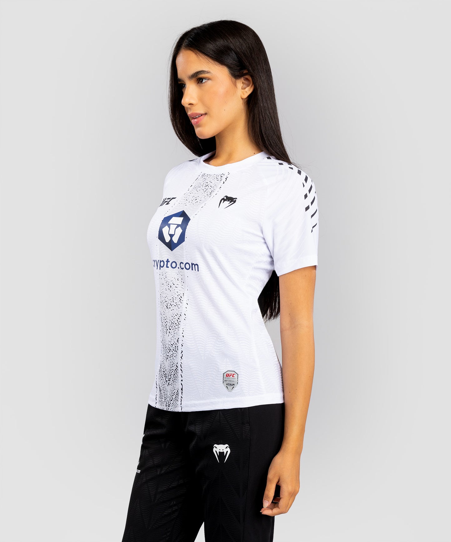 UFC Zenith by Venum Authentic Fight Night Offizielles Walkout-Trikot Damen - Weiß
