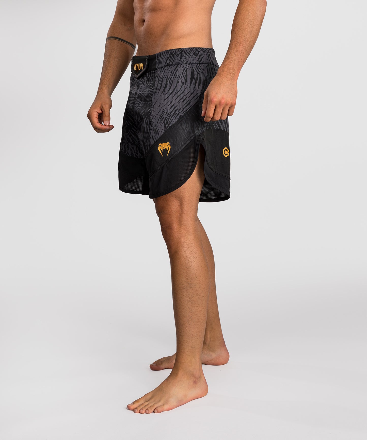 Venum x Chimaev Kampfshorts - Schwarz/Grau