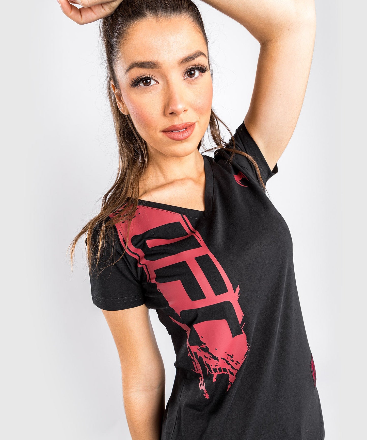 T-Shirt UFC Venum Authentic Fight Week 2.0 - For Women - Black/Red