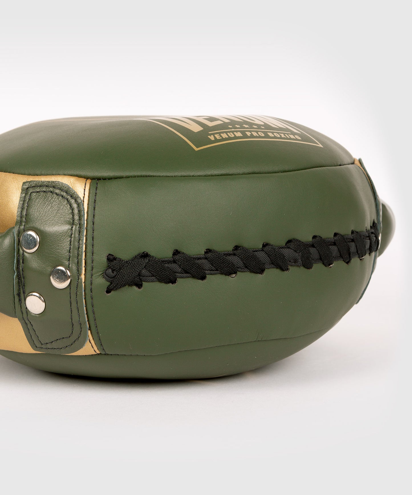Venum Pro Boxing Mini Rundschild - Khaki/Gold